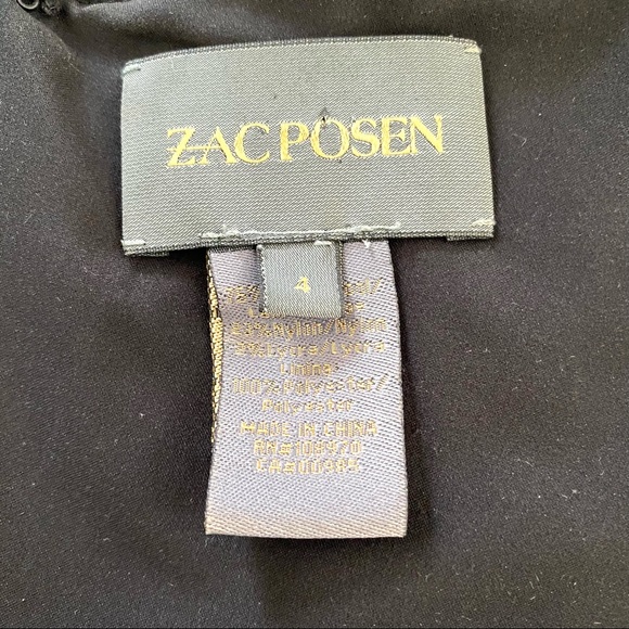 Zac Posen Black Bodycon Dress - Picture 5 of 9